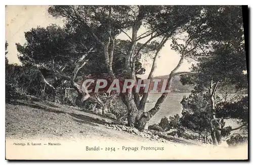 Ansichtskarte AK Bandol Paysage Provencaux