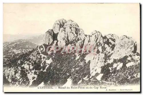 Ansichtskarte AK L'Esterel Massif du Saint Pilon ou du Cap Roux