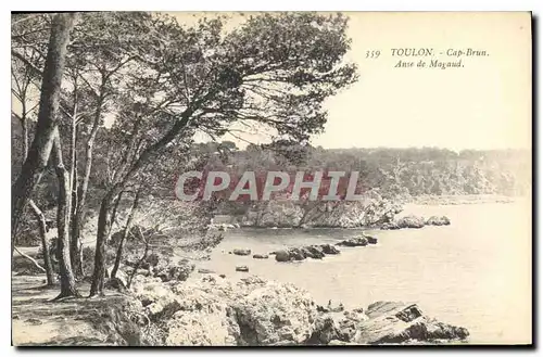 Cartes postales Toulon Cap Brun Anse de Magaud