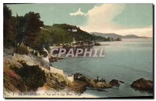 Ansichtskarte AK De Mourillon Vue vers le Cap Brun