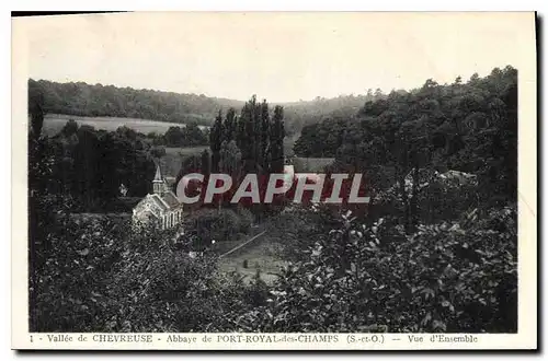 Ansichtskarte AK Vallee de Chevreuse Abbaye de Port Royal des Champs S et O Vue d'ensemble