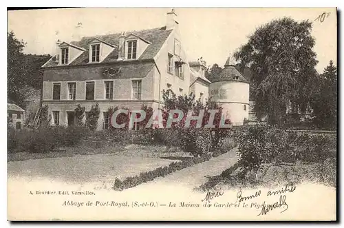 Ansichtskarte AK Abbaye de Port Royal S et O La Maison du Garde et la Pigeon