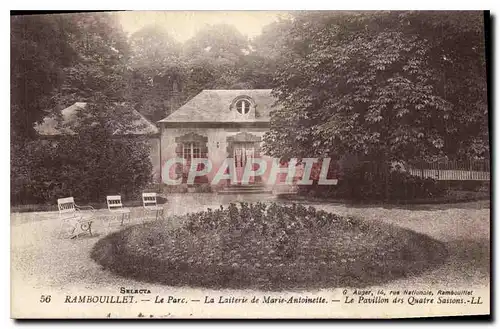 Ansichtskarte AK Rambouillet Le Parc La Laiterie de Marie Antoinette Le Pavilion des Quatre Saisons