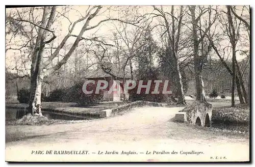 Ansichtskarte AK Parc de Rambouillet Le Jardin Anglais Le Pavillon des Coquillages