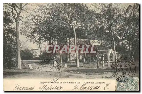 Cartes postales Bergeries Nationales de Rambouillet Cour des Hangars