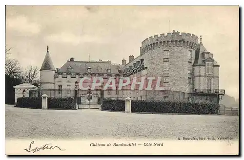 Cartes postales Chateau de Rambouillet Cote Nord