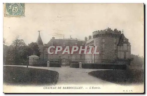 Cartes postales Chateau de Rambouillet L'Entree