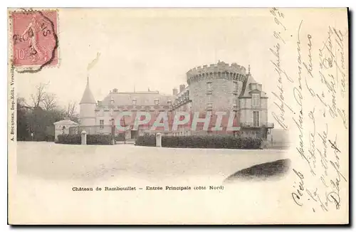 Ansichtskarte AK Chateau de Rambouillet Entree Principale cote Nord