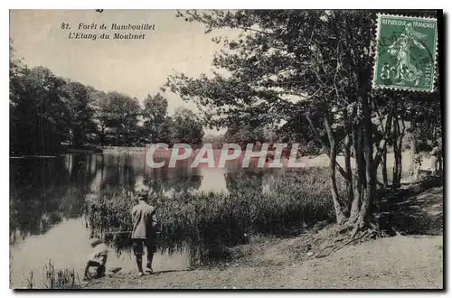 Ansichtskarte AK Foret de Rambouillet L'Etang du Moulinet