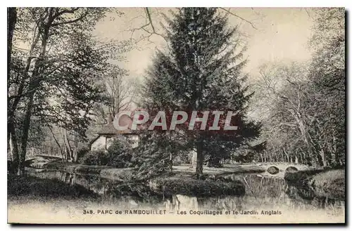 Cartes postales Parc de Rambouillet Les Coquillages et le Jardin Anglais