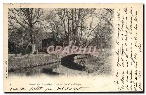 Cartes postales Parc de Rambouillet Les Coquillages