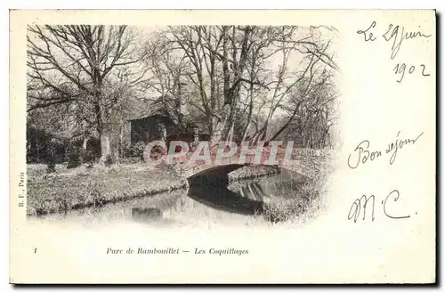 Cartes postales Parc de Rambouillet Les Coquillages