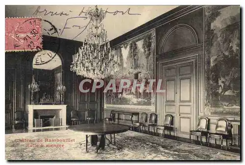 Cartes postales Chateau de Rambouillet Salle a manger