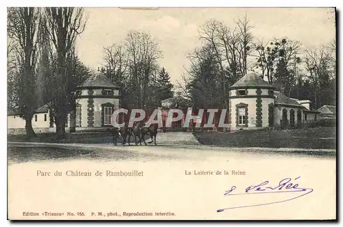 Cartes postales Parc du Chateau de Rambouillet La Laitere de la Reine