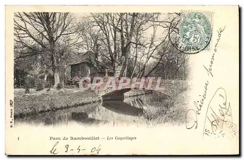 Cartes postales Parc de Rambouillet Les Coquillages