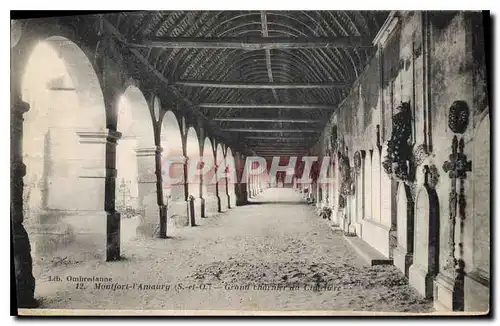 Cartes postales Montfort l'Amaury S et O Grand charntier du cimetiere