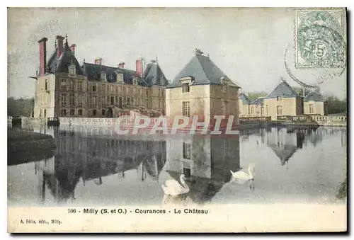 Cartes postales Milly S et O Courances Le Chateau