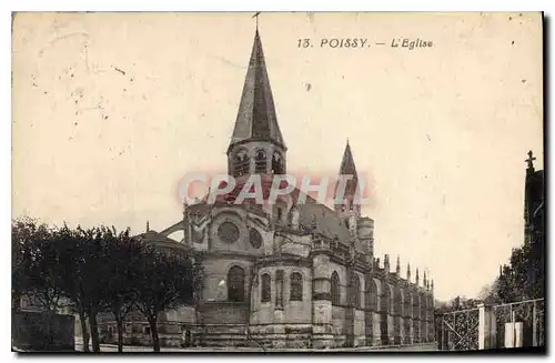 Cartes postales Poissy L'Eglise