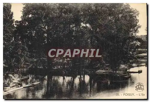 Cartes postales Poissy L'lle