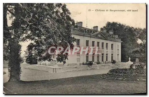 Cartes postales Chateau de Rocquencourt cote nord