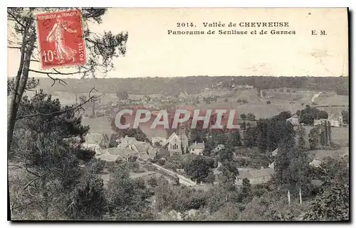 Cartes postales Vallee de Chevreuse Panorama de Senlisse et de Garnes