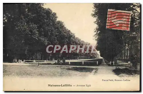 Cartes postales Maisons Laffitte Avenue Egle