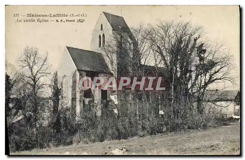 Cartes postales Maisons Laffitte S et O La vieille Eglise