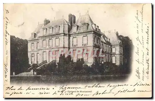 Cartes postales Chateau de Montmirail
