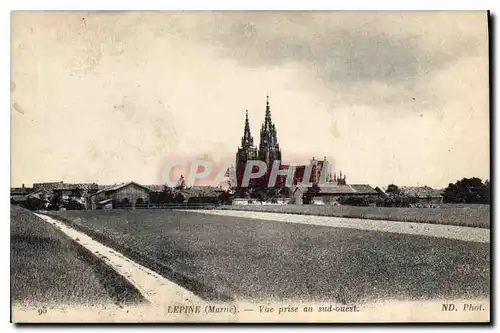 Cartes postales Lepine Marne Vue prise au sud ouest