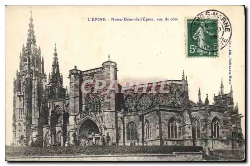 Ansichtskarte AK L'Epine Notre Dame de l'Epine vue du cote