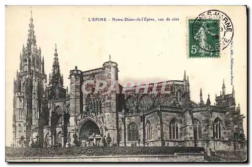 Cartes postales L'Epine Notre Dame de l'Epine vue du cote