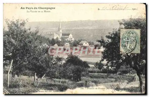 Cartes postales Au Pays du Champagne La Vallee de la Marne