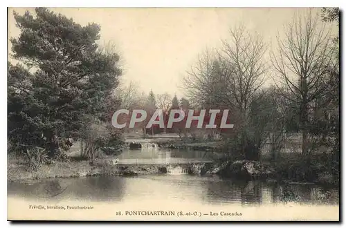 Cartes postales Pontchartrain S et O Les Cascades