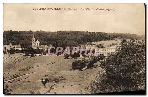 Cartes postales Vue d'Hautvillers Berceau du Vin de Champagne