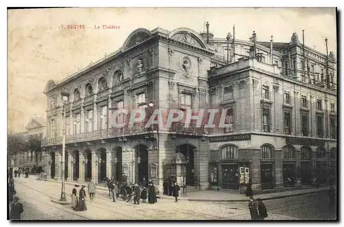 Cartes postales Reims Le Theatre