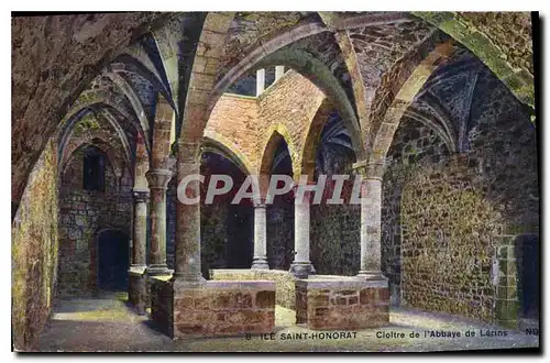 Ansichtskarte AK Ile Saint Honorat Cloitre de l'Abbaye de Lerins