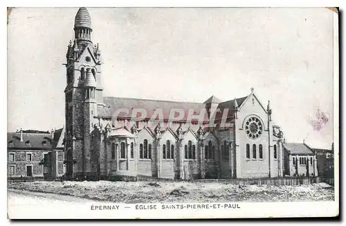 Cartes postales Epernay Eglise Saints Pierre et Paul