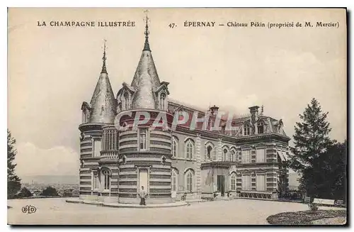 Cartes postales Epernay Chateau Pekin