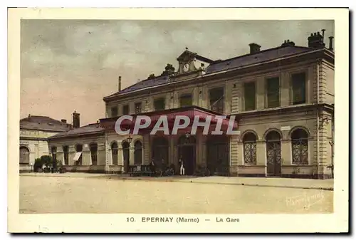 Cartes postales Epernay Marne La Gare