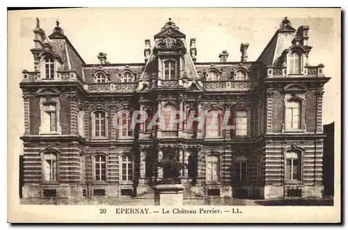 Ansichtskarte AK Epernay Le Chateau Perrier