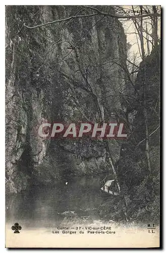 Cartes postales Cantal Vic sur Cere Les Gorges du Pas de la Cere