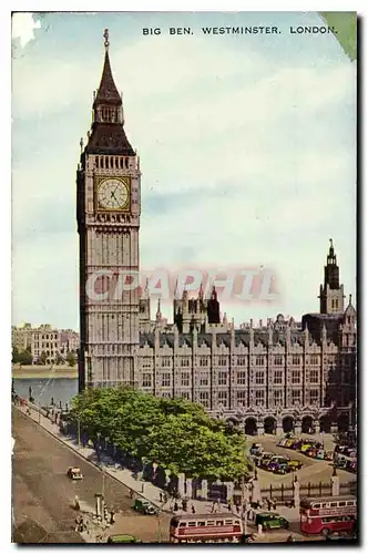 Cartes postales Big Ben Westminster London