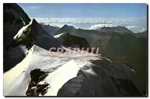 Cartes postales Jungfraujoch 3454 m 11333 ft Ausblick vom phinx Observatorium mit Mathildenspitze