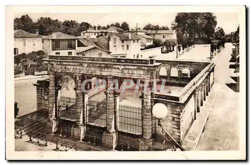 Cartes postales Dax Fontaine d'eau chaude