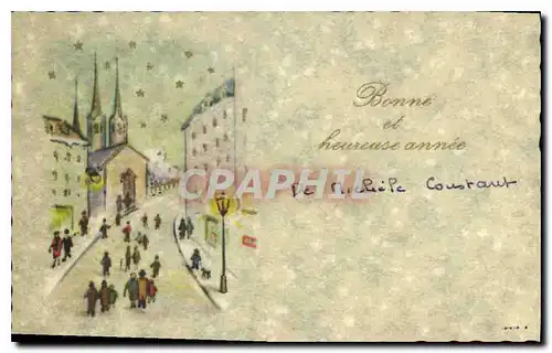 Cartes postales Bonne et heureuse annee