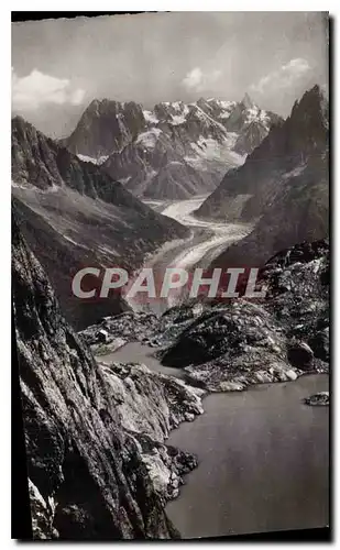 Cartes postales Massif Du Mont Blanc La Blanc 2334 m