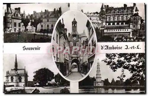 Cartes postales Souvenir d'Amboise