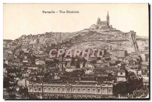 Cartes postales Marseille Vue Generale