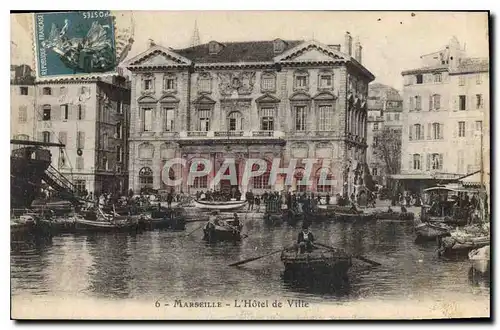 Cartes postales Marseille L'Hotel de Ville