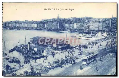 Cartes postales Marseille Quai des Belges